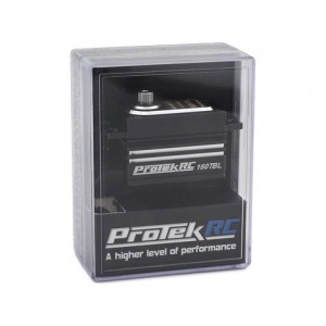 ProTek RC 160TBL "Black Label" Low Profile High Torque Brushless Servo  (High Voltage/Metal Case) 